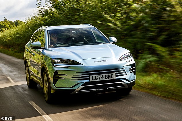 BYD's Seal U DM-i - which starts from £33,340 - was the nation's most-bought PHEV in Britain last year