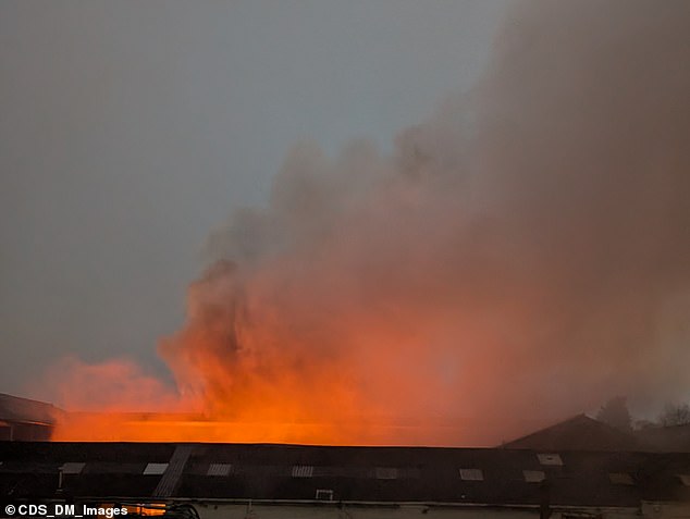 For over a week, the sight of red smoke in the sky has been a common one