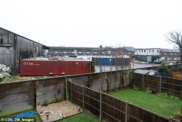 Many of their houses back directly onto the site which they say makes just going outside dangerous and scary