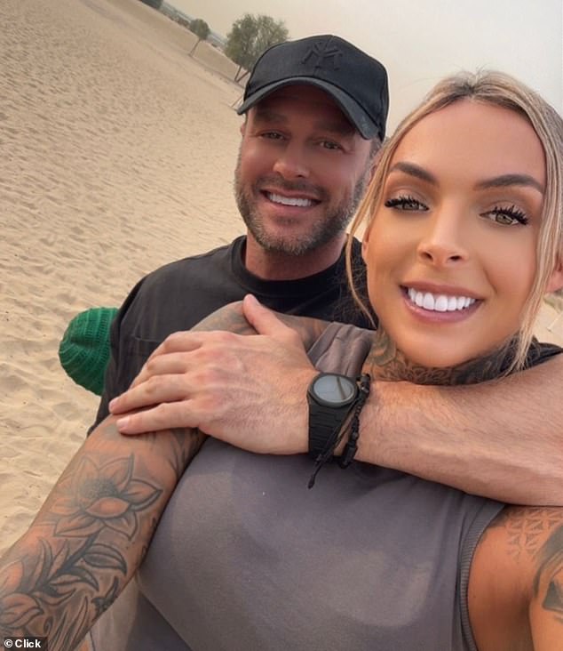 He is a twice-married man who claims to be a multimillionaire - and called his personal trainer ex-wife 'the perfect woman' just 18 months ago (pictured with Alana)
