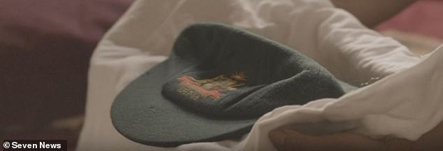 Bradman gifted the baggy green to Sriranga Wasudev Sohoni during India's first Test since gaining independence in 1947 - his family later stored the cap in a glass cabinet for safekeeping
