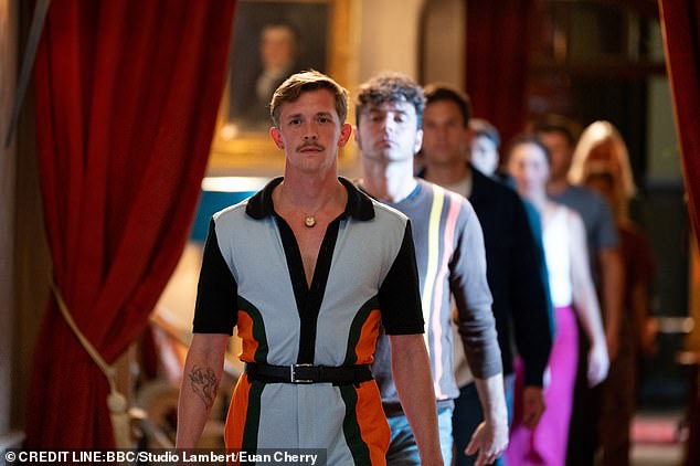 Stephen became known on the show for his eye-catching dress sense