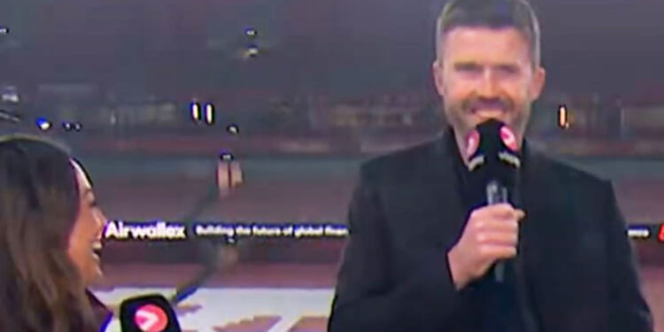 'Not yet, Pete' - Michael Carrick gives very awkward answer when asked if Sir Jim Ratcliffe has asked to see him