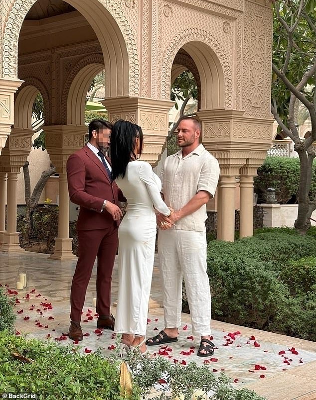 She then wasted absolutely no time in actually getting married - a move that has reportedly left her family horrified