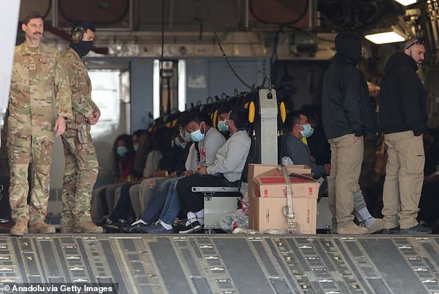 Migrants from Guatemala are seen being deported back to their country aboard a US military plane at the Fort Bliss facility in El Paso, Texas. File photo from January 30, 2025