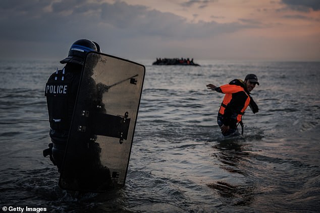 Some migrants have attacked French police in a bid to make the perilous journey, forcing officers to use weapons in self-defence