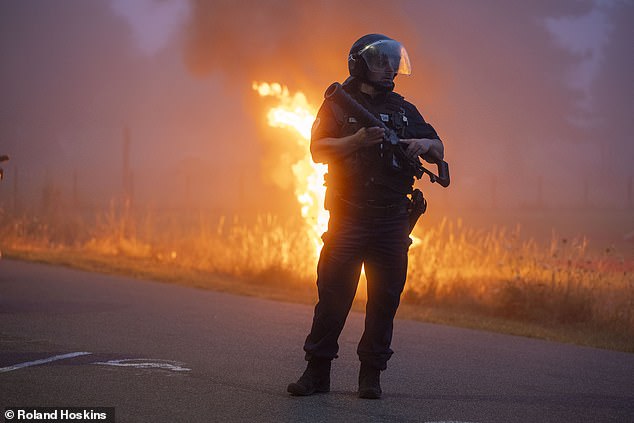 French officers have started using 'intermediate force weapons' against people attempting to cross the Channel amid pressure from the UK Government