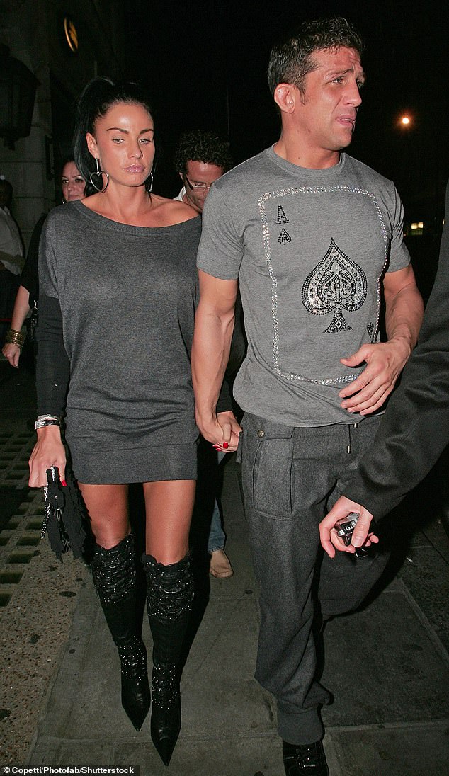 Admitting she was on the 'rebound', Katie started dating Alex Reid, a mere eight weeks after her split from Pete