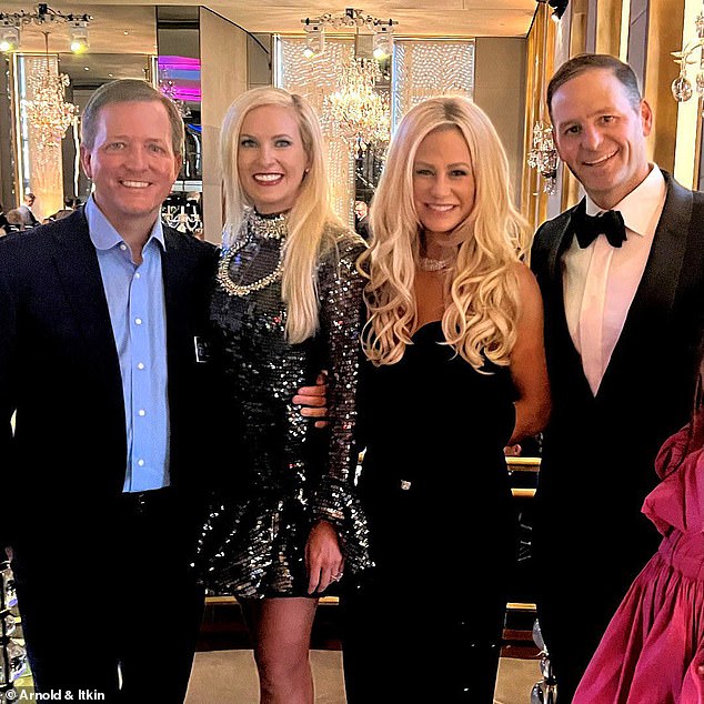 Kurt and Tara (left) with the other half of Arnold & Itkin - Jason Itkin and his wife Kisha