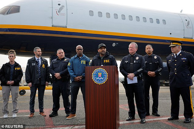 FBI's Kash Patel announces the apprehension of Ryan Wedding, who will be in court Monday