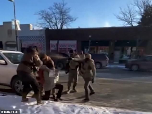 Pretti was shot dead while being detained by agents during an immigration operation