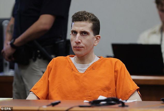 Bryan Kohberger (seen at his sentencing in Ada County Courthouse in Boise, Idaho, on July 23) inflicted more than 150 stab wounds on his victims