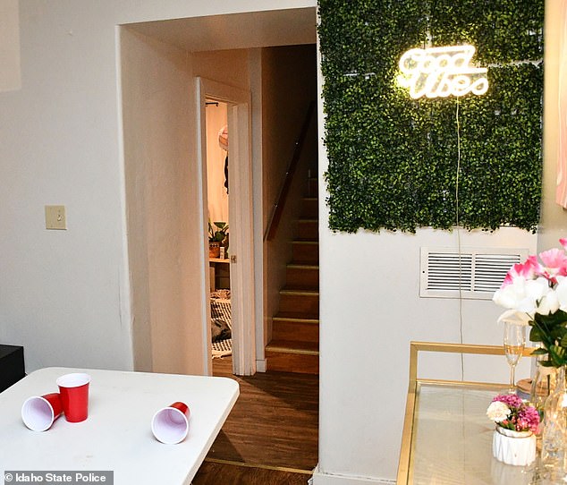 Inside 1122 King Road where Kohberger murdered the four students in the early hours of November 13, 2022