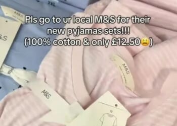‘Such good quality’ M&S shoppers say after spotting new PJ sets which are 100% cotton and only £12.50