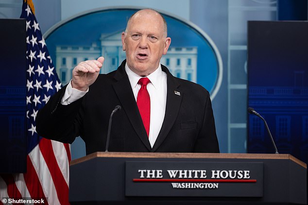 Trump deputized Border Czar Tom Homan (pictured) to head to Minneapolis in a major shakeup