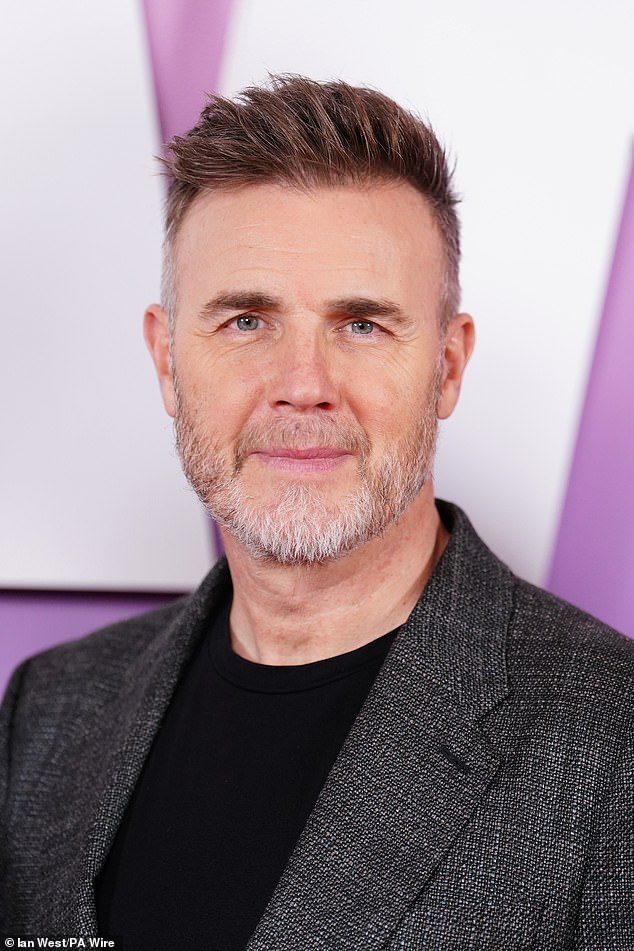 Gary said it took '10 years' to get back to 'how he wanted to be' after he tackled his eating disorder (pictured this month)