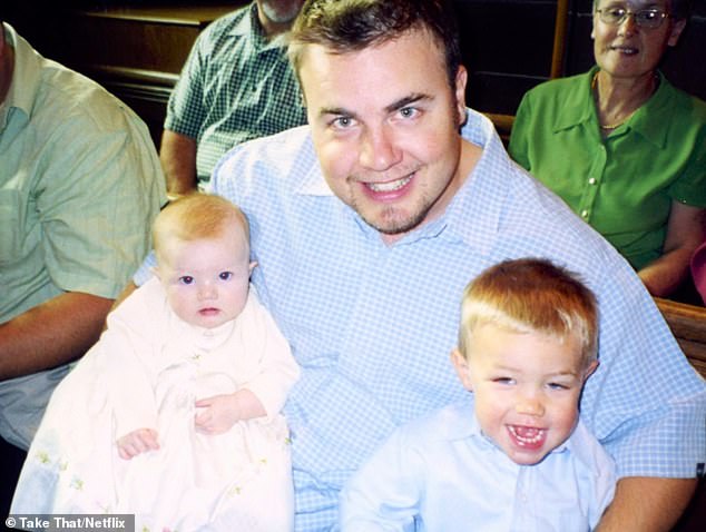 He added: 'I would have these nights where I'd eat and eat and eat, but however I felt about myself, I felt ten times worse the day after'