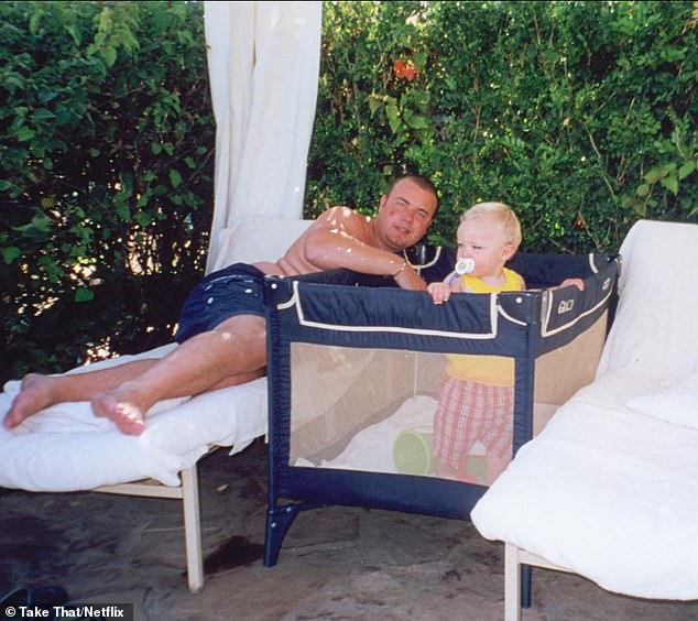 Gary's weight ballooned to 17 stone at the height of his battle before things came to a head in 2003