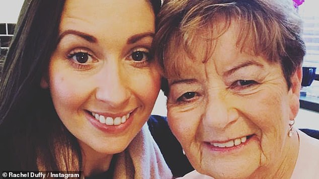 Speaking on the show, Rachel said: 'I just want to create memories with her while I'm still lucky enough to have her, and to create memories with my kids, because they just love their nanny'