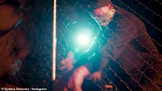 The sign, which is managed by the non-profit Hollywood Sign Trust, sits on public land but is in a restricted area and it is illegal to climb the structure