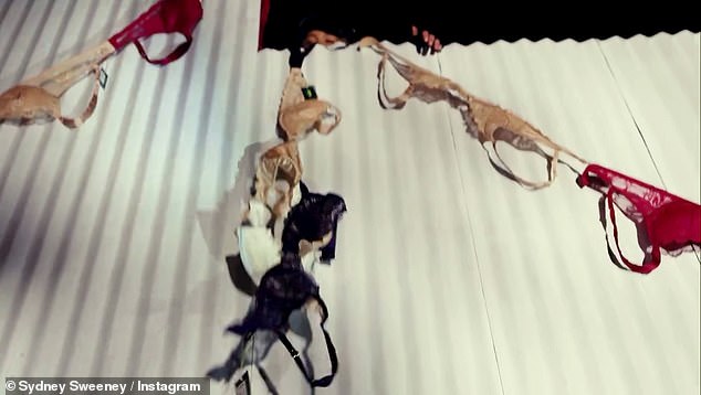 The video ends with the logo for SYRN, her new brand which is launching Wednesday and is backed by billionaire Amazon founder Jeff Bezos