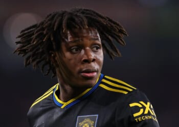 Major Man Utd blow as Patrick Dorgu facing 10 WEEKS on sidelines after being forced off injured in Arsenal clash