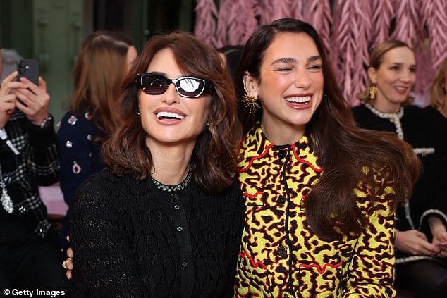 Dua and Penelope enjoyed a catch up at the show