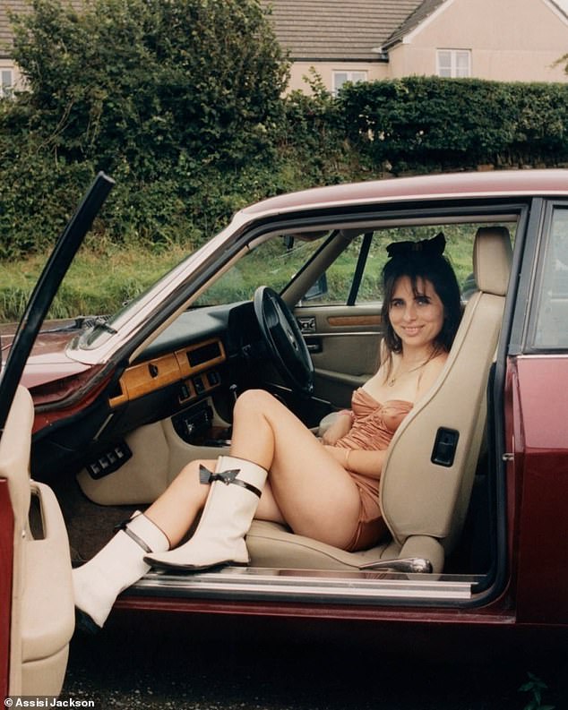 Assisi, whose father is artist Peter Jackson, is Sir Mick Jagger's eldest grandchild