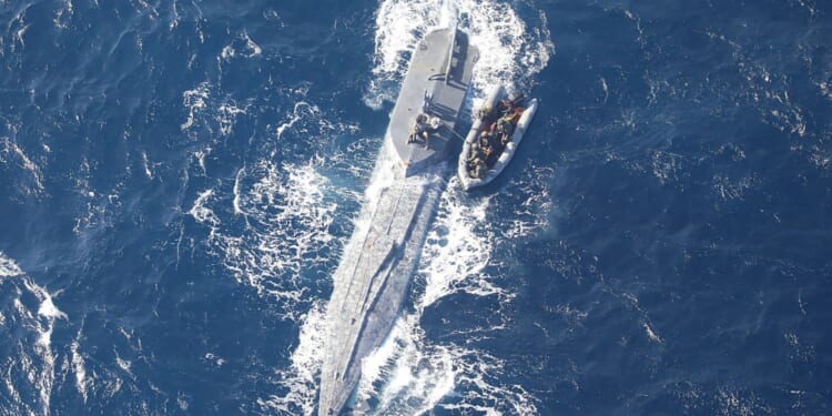 Huge narco sub SINKS off Portugal after UK cops help seize record nine-tonne cocaine haul from vessel bound for Europe