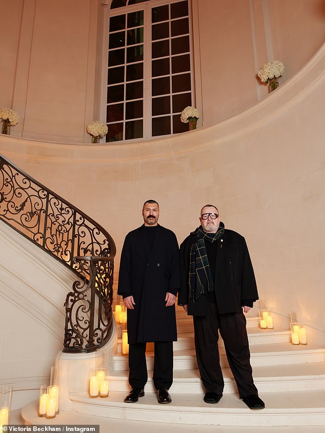Music supervisor Ryan Aguilar (left) and DJ Michel Gaubert (right) added to the trendy vibe
