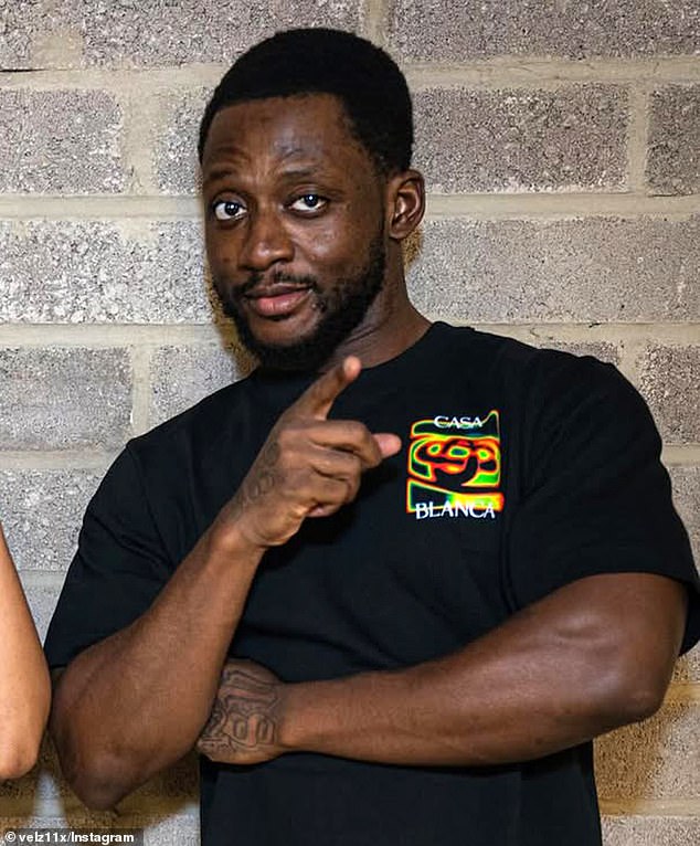 Daniel Offei-Ntow (pictured), 27, was hit six times in the head, mouth and body when Tokosi, 26, shot at his car from a stolen Audi early on November 20, 2023. Offei-Ntow has since died, though his death was not related to the shooting