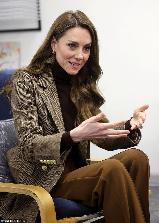 First, she travelled to Bradford, where she spoke to children at a trauma therapy centre run by Family Action