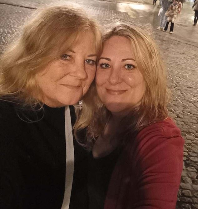 Rachel Green pictured with her mother Mary Sweeney