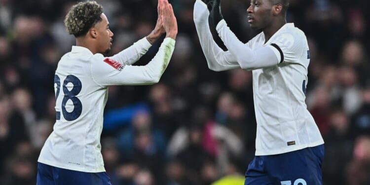 Tottenham stars Randal Kolo Muani and Wilson Odobert involved in car crash as pictures emerge of smashed Ferrari