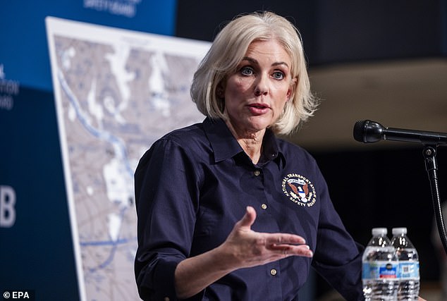 NTSB Chair Jennifer Homendy said in her opening remarks that observers 'will see that we left no stone unturned' to uncover all causes of the crash