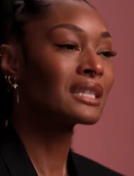 Top Model winner breaks down while discussing ‘horrific’ treatment