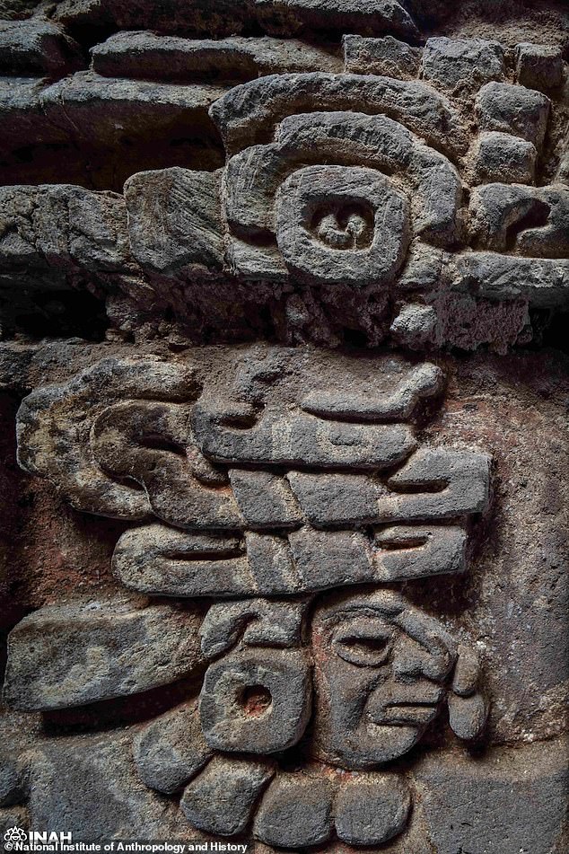 The stone structure, built by the Zapotec culture, known as Be'ena'a, or 'The Cloud People', is adorned with sculptures, murals and carved symbols that suggest ritual significance