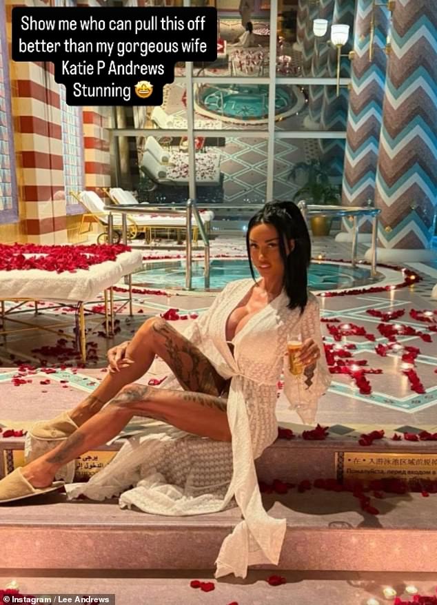 It comes as Katie's wedding ceremony' to her 'new husband' was all for show and had no legal weight whatsoever, the Daily Mail can reveal