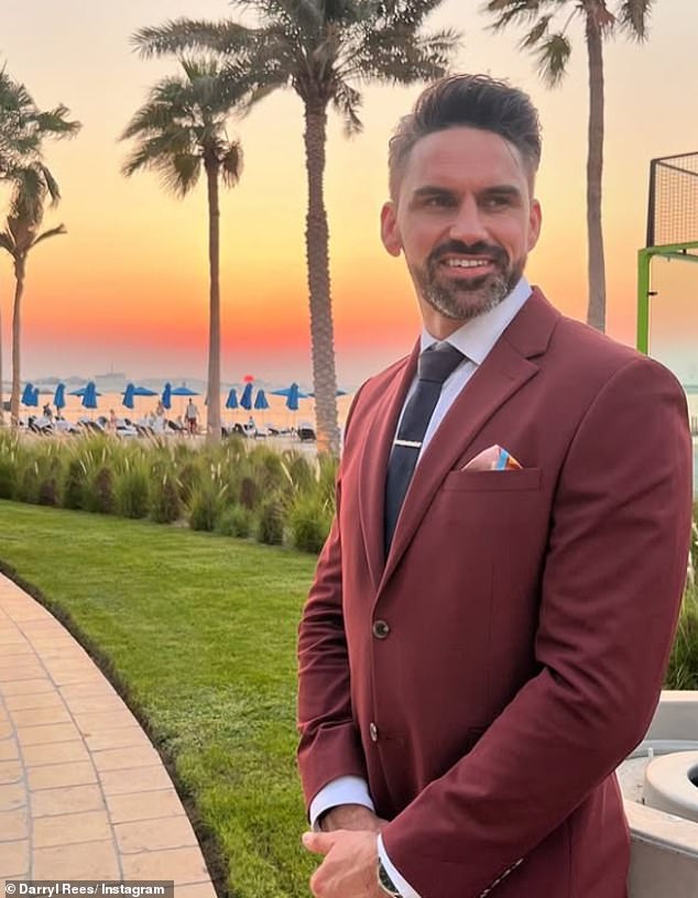 Darryl told the Daily Mail: 'They got engaged on the Friday and two days later, I'm standing in front of them, marrying the couple'