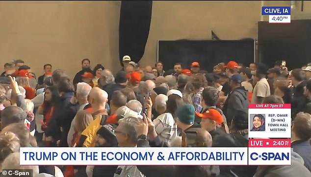 'They're paid. They get paid. These are all paid agitators,' Trump said. 'They're paid insurrectionists ... They're sickos'