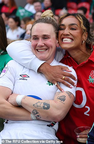 England Rugby star Megan Jones proposed to fellow rugby player Celia Quansah, 30