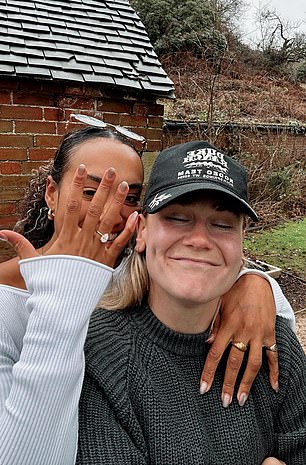 She popped the question in the Peak District