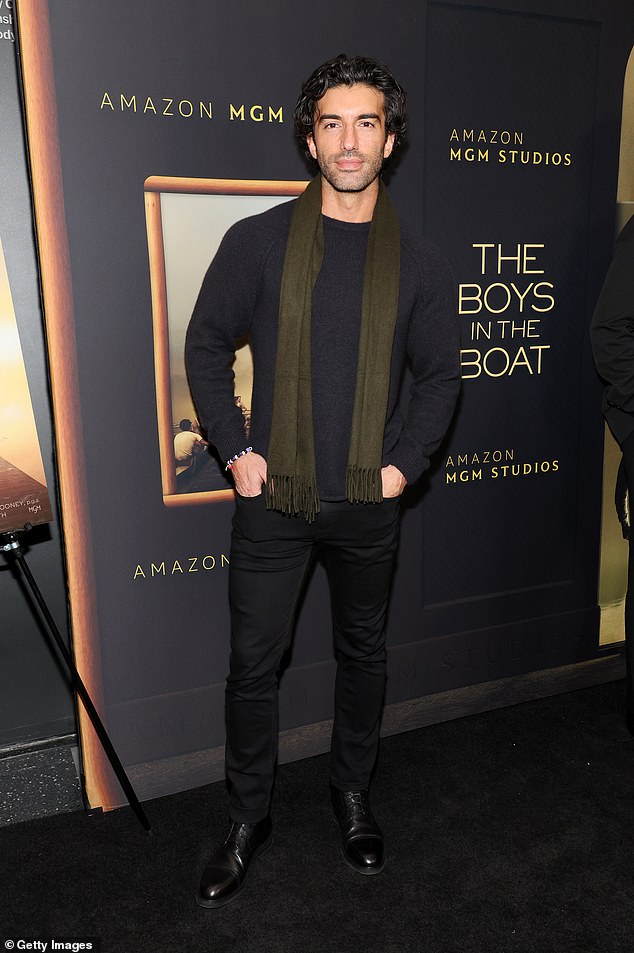 Baldoni previously accused Lively and Reynolds of using their combined star power to smear him and hijack his film; Baldoni pictured in 2023