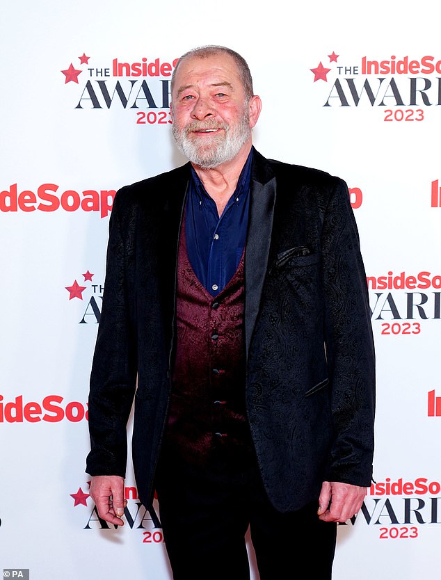 Joshua Richards (pictured), who has portrayed Bear since 2019, revealed he had spoken to the Salvation Army amid the character's harrowing storyline