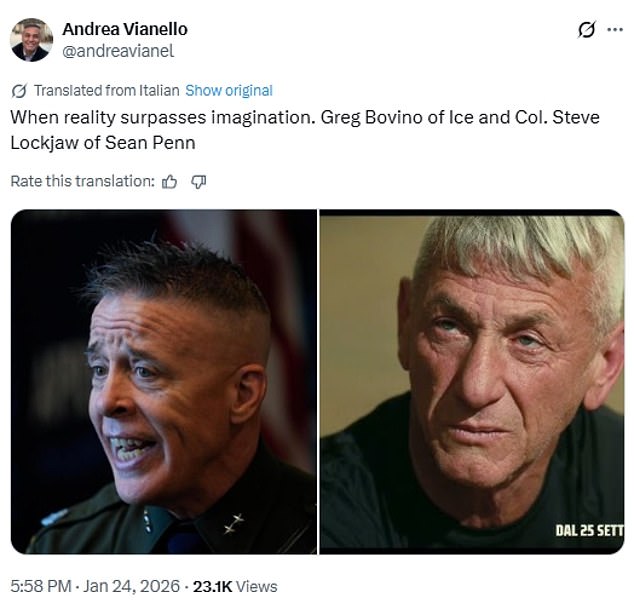 Anderson stated that One Battle After Another is based on the 1990 novel Vineland, but that hasn't stopped viewers from speculating that Bovino also provided inspiration for the film