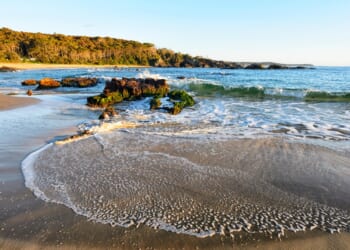 Missing Brit tourist, 23, found dead on beauty-spot tourist beach after tripping and falling off cliff