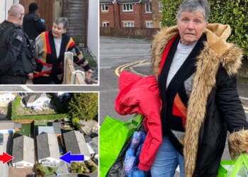Pensioner, 77, evicted from home after losing £113k boundary battle over 1ft of land 'forced to spend night on streets'