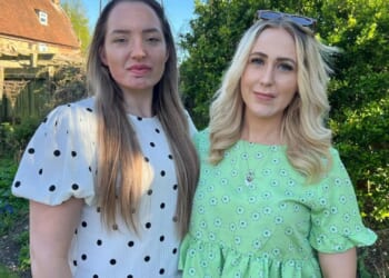 Two cousins suffered horror burns when 'friend squirted fuel on pub heater