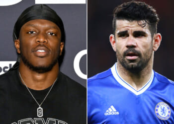 KSI calls out former Chelsea hardman Diego Costa for boxing fight and brands striker 'terrible player'