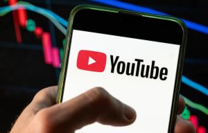 An image collage containing 1 images, Image 1 shows In this photo illustration the American video-sharing